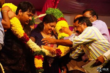 Sai Karthik Felicitated By Nara Rohith